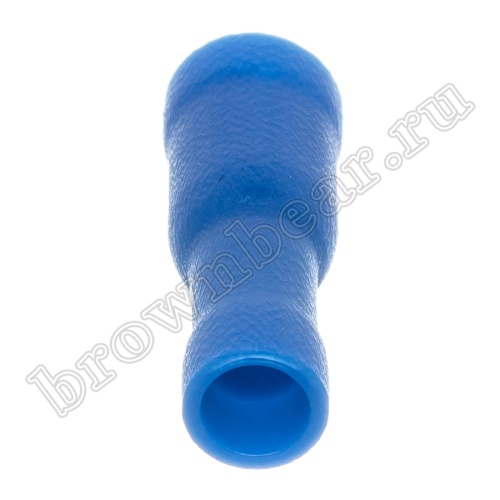 Клемма штекерная обжимная тип "B" 4.0 мм, гнездо на провод 1.5 - 2.5 мм², изолированная, кратно 100шт. TBI-2-4F фото 3