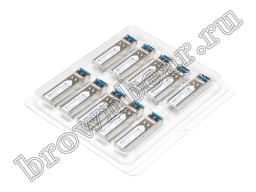 MGB-LX-10PCS Модуль SFP одномодовый, 1Гб/с, разъём 2хLC, 1310нм, mini GBIC, 20км, упаковка 10 штук фото 5