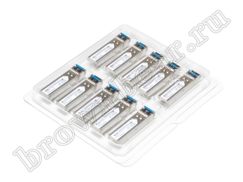 MGB-LX-10PCS Модуль SFP одномодовый, 1Гб/с, разъём 2хLC, 1310нм, mini GBIC, 20км, упаковка 10 штук фото 4