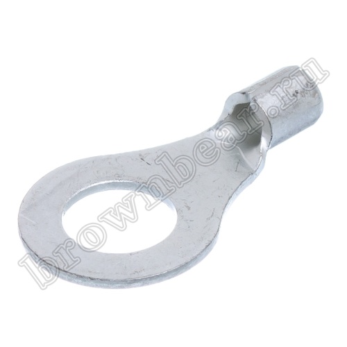 Клемма кольцевая обжимная тип "O" 6.4 мм, на провод 1.5 - 2.5 мм², неизолированная, кратно 100шт. TR-2-6