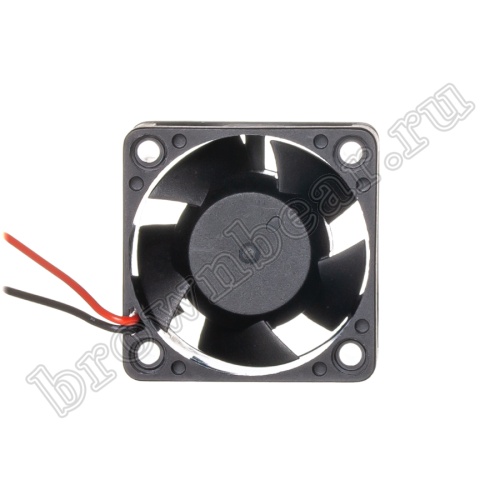 Вентилятор для корпуса 40х40х20, DC 12В, 0.20А, подшипник качения (DAC4020M12B) фото 2