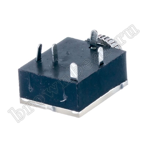 Разъём 3.5мм гнездо mini Jack на приборный блок, стерео, 5 контактов AUB-11/2 фото 3
