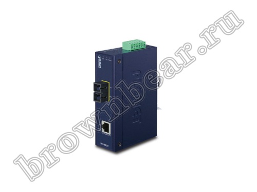 IFT-802TS15 Planet Медиаконвертор промышленный, 100Мб/с RJ-45 - 100Мб/с SC, SM, 15км фото 2