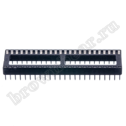 Панелька для микросхем DIP 48, кратно 10 шт. фото 2