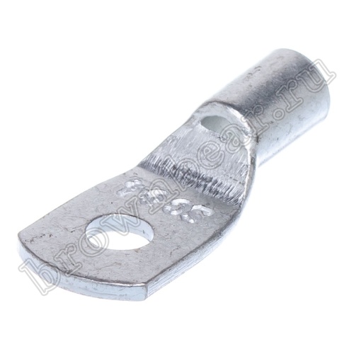 Клемма кольцевая обжимная тип "O" прямоугольная 4.3 мм на провод 4.0 - 6.0 мм², неизолированная, кратно 100шт. TRC-5.5-4