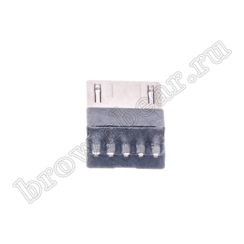 Разъем micro USB, вилка на кабель без корпуса, 5 контактов USB/Mc-SP/2 фото 3