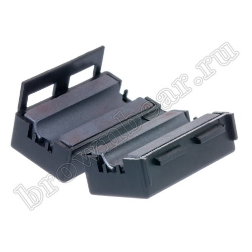 Ферритовый фильтр на кабель d 6.5 мм, корпус с защелкой фото 3