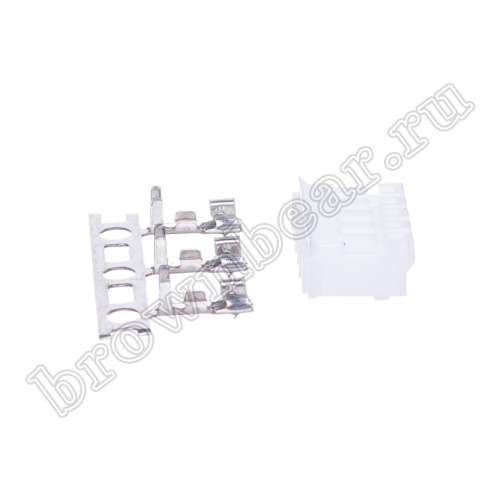 Разъем питания 5 контактов, гнездо на кабель, шаг 2.0 мм MU-5F фото 3