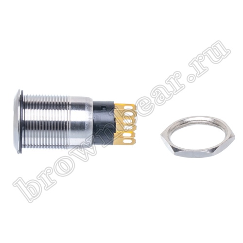 Кнопка управления герметичная, без фиксации, d 22 мм, 2НР+2НЗ TT19MB2 фото 4