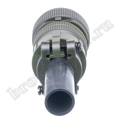 Разъём промышленный круглый MIL-5015 серии MS 17 контактов, гнездо на кабель фото 4