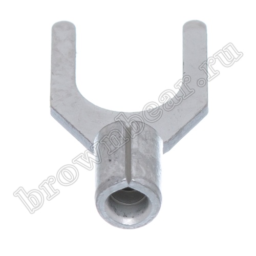 Клемма вилочная обжимная тип "U" 5.3 мм, на провод 0.25 - 1.5 мм², неизолированная , кратно100шт. TY-1.25-5 фото 5