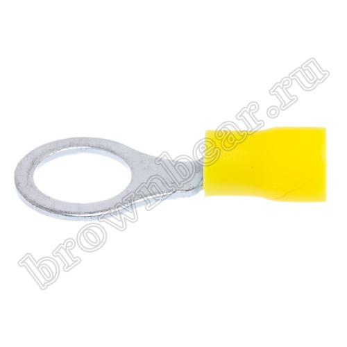 Клемма кольцевая обжимная тип "O" 10.5 мм, на провод 4.0 - 6.0 мм², изолированная, кратно 100шт. TRI-5.5-10 фото 5