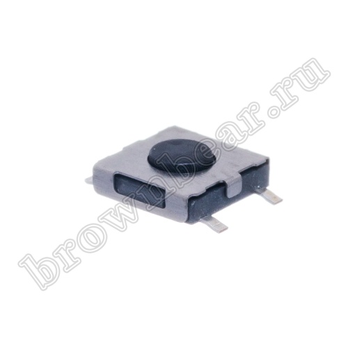 Кнопка тактовая SMD, 4.5x4.5 мм, h=1.5 мм, 4 контакта