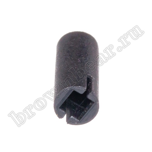 Колпачок круглый для мини кнопки, черный, тип 3 PSM1-K-5-B фото 3