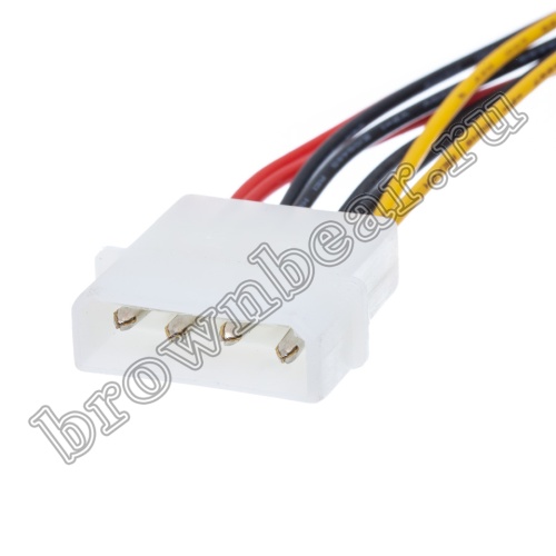 Переходник питания, Molex - Molex/FDD Floppy, GCP-2 SC-021 фото 2