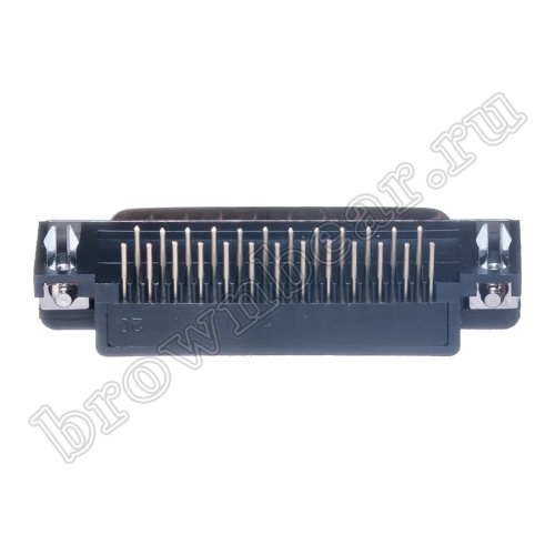 Разъем D-SUB 25 контактов, вилка на плату, прямой угол  7.2мм DRB-25MA фото 5