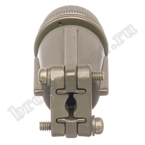 Разъём Amphenol серии MS, 2 контакта, розетка на кабель, тип 10SL, резьбовой MS3106E-10SL-4S фото 5