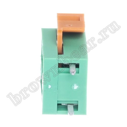 Клеммник нажимной на плату, 1 контакт, 5.08 мм TB-04 фото 5