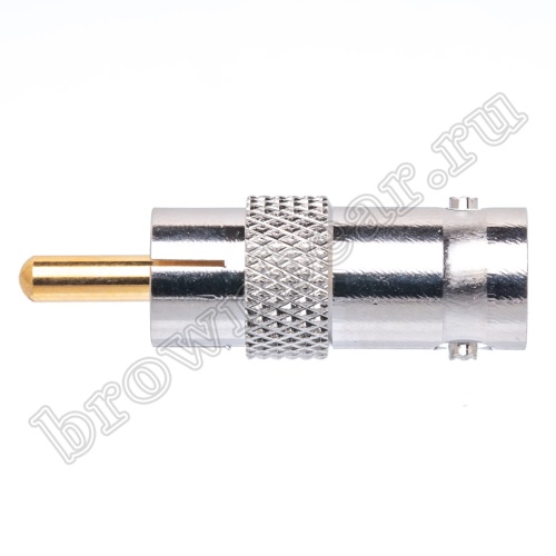 Переходник BNC гнездо - RCA штекер BNCJ/RCAP фото 5