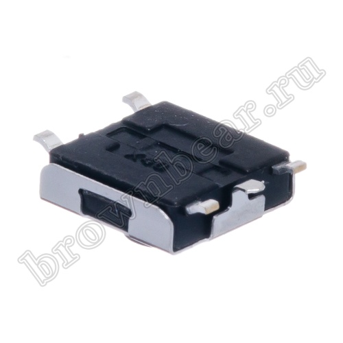 Кнопка тактовая SMD, 6x6 мм, h=3.2 мм, 4 контакта фото 4