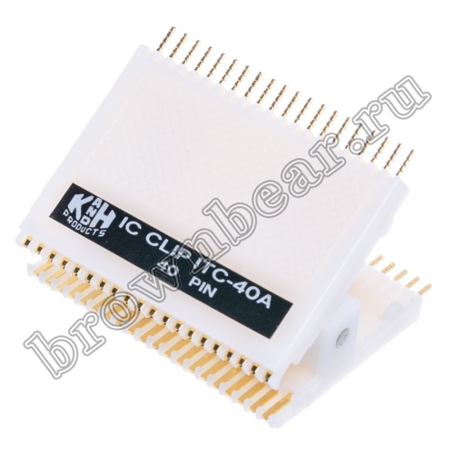 Тестовый зажим для микросхемы DIP-40