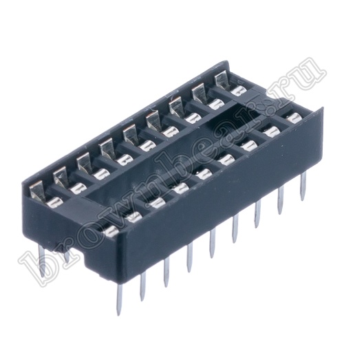 Панелька для микросхем DIP 18, кратно 26 шт.