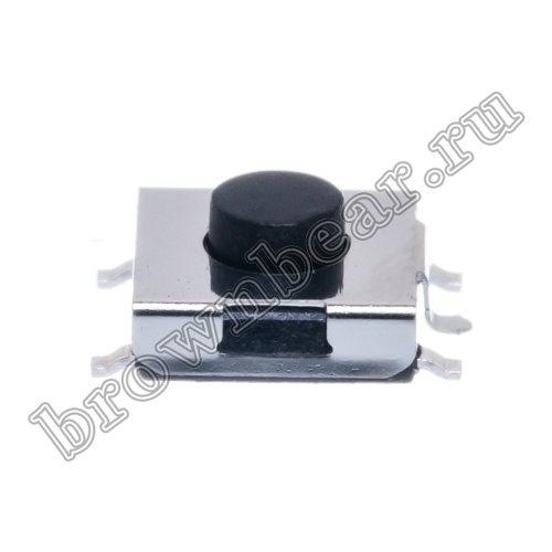 Кнопка тактовая SMD, 6x6 мм, h=3.2 мм, 4 контакта SWT-32 фото 6
