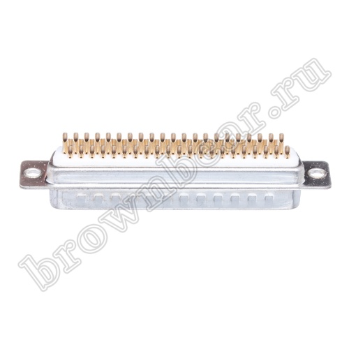 Разъем D-SUB 62 контакта, вилка на кабель, пайка DHS-62M фото 3