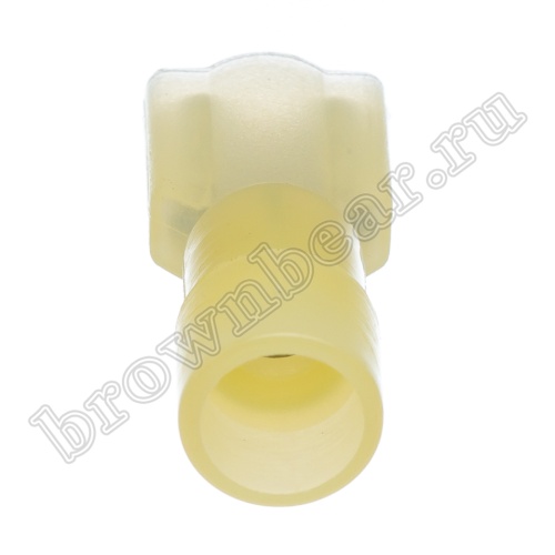 Клемма плоская обжимная 6.3мм, гнездо на провод 4.0 - 6.0 мм², полностью изолированная, под контакт 0.8 мм, кратно 100шт,  РПИ-М TAI-5.5I8 фото 3