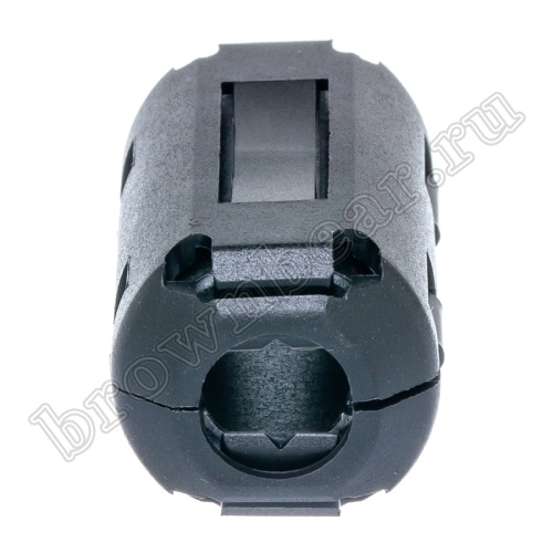 Ферритовый фильтр на кабель d 9.0 мм, корпус с защелкой  фото 4