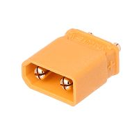 Разъем питания XT30 для АКБ, 2 контакта, штекер на плату XT30UPB30-M.G.Y