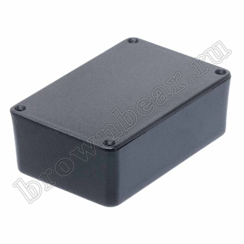 Корпус для РЭА пластиковый 76 х 50 х 27 мм, черный