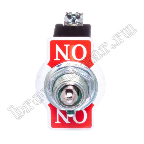 Тумблер однополюсный, 3 контакта (on-on), на панель, с гайкой, SPDT T012B фото 5