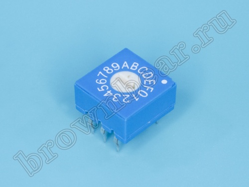 Переключатель Dip-Switch 16 позиций, поворотный