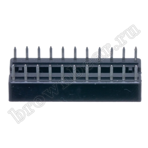 Панелька для микросхем DIP 22, кратно 22 шт. фото 5