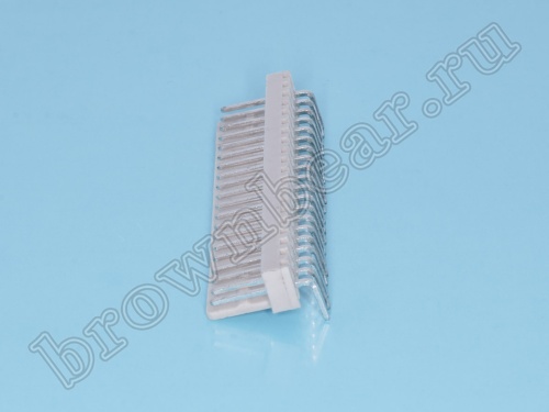 Разъем питания 20 контактов, вилка на плату, прямой угол, шаг 2.54 мм WF-20R фото 6