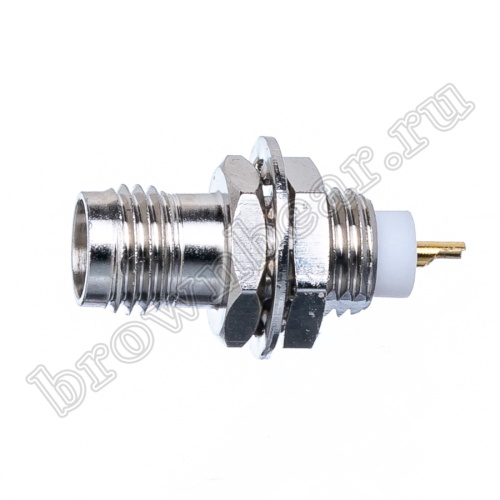 Разъем SMA гнездо на приборный блок, крепление гайка SMA-BJ фото 7