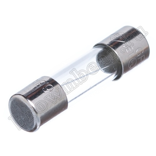 Предохранитель 5х20 мм, цилиндрический, стеклянный, быстрый, 6.3A/250В (GFE)