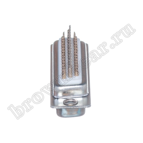 Разъем D-SUB 44 контакта, вилка на кабель, пайка DHS-44M фото 6