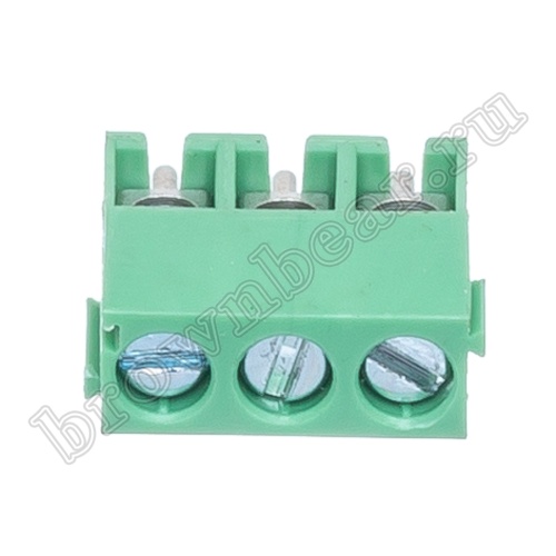 Клеммник винтовой на плату, 3 контакта, 3.5 мм TB-09B фото 4