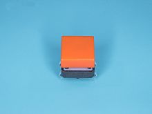 Колпачок квадратный для тактовой кнопки, оранжевый