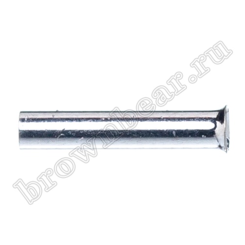 Кабельный наконечник штыревой втулочный НШВ 8 мм, под опрессовку на провод 0.75 мм², упаковка 100шт. TC-0.75-8 фото 2