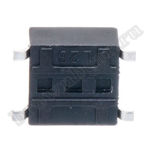 Кнопка тактовая SMD, 6х6 мм, h=4.3 мм, 4 контакта SWT-34-43 фото 6