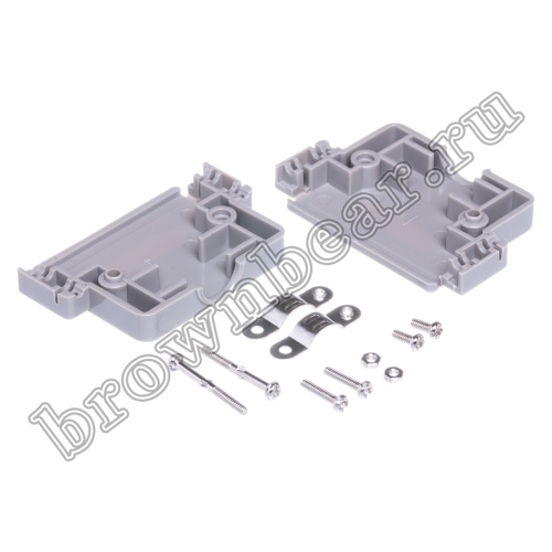 Корпус разъема D-SUB  50 контактов, серый DP-50C фото 6