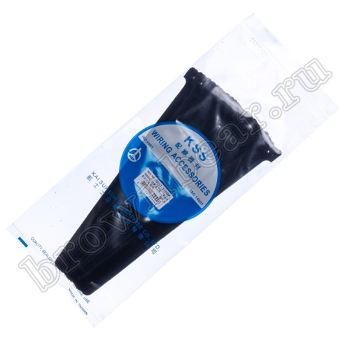 Стяжка (хомут) на липучке 310х16 мм, многоразовая, черная, упаковка 20 шт. MGT-310BK фото 4