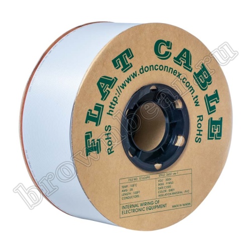 Кабель плоский, шлейф 64 проводника, шаг 1.27 мм фото 2