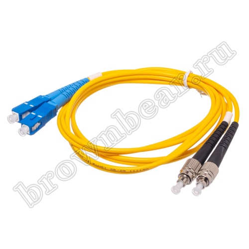 FC-SC патч-корд одномодовый 1м (Duplex) 