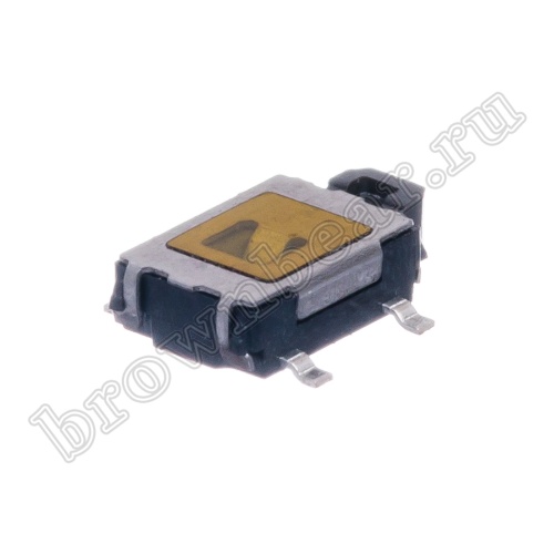 Кнопка тактовая SMD угловая, 6x4 мм, h=7.5 мм, 4 контакта фото 3