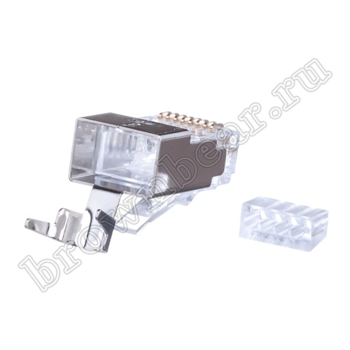 Разъём RJ-45 экранированный, 6 категории, со вставкой TPS6-8P8C-S2 фото 5