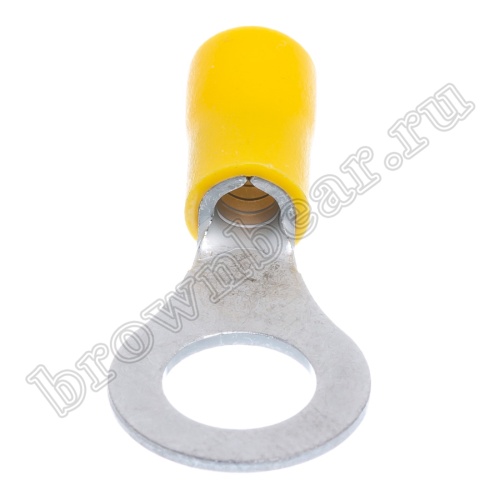 Клемма кольцевая обжимная тип "O" 8.4 мм, на провод 4.0 - 6.0 мм², изолированная, кратно 100шт. TRI-5.5-8 фото 5